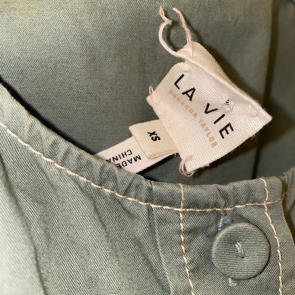 La Vie By Rebecca Taylor Twill Jumpsuit (2) - Picture 5 of 7